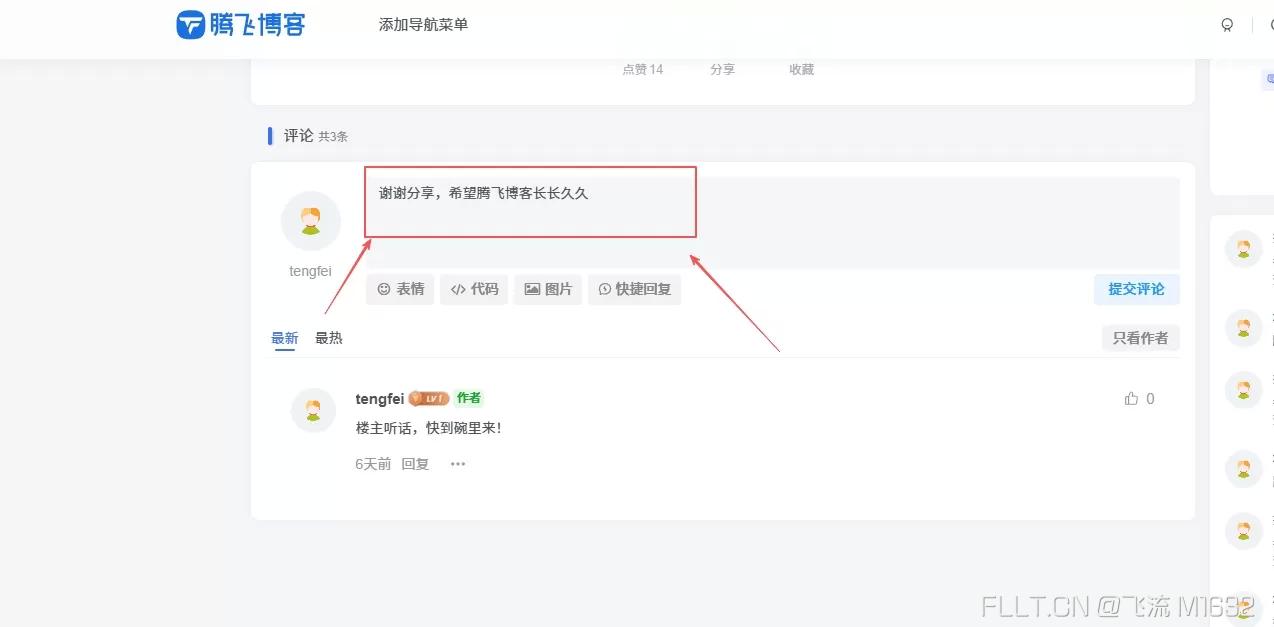 子比主题 – 评论区自动输入随机API评论功能